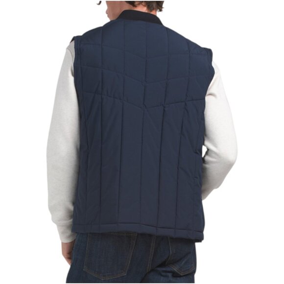 ANDREW MARC Oxley Quilted Puffer Vest - Picture 2 of 2
